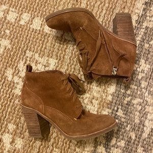 Dolce Vita Brown Ankle Boots